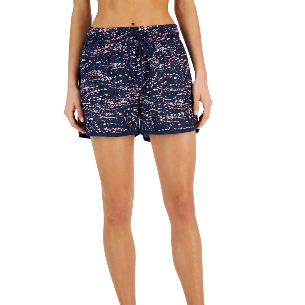 ID IDEOLOGY Mod Splatter Running Shorts NWT